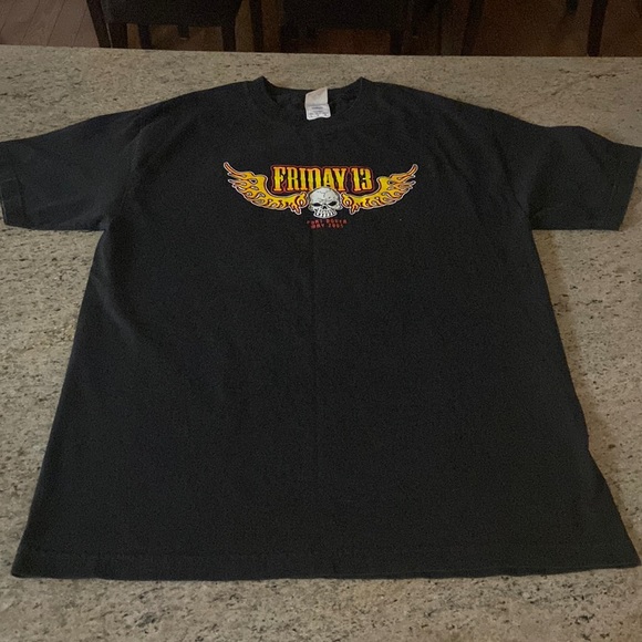 FRIDAY 13 Port Dover Shirt Large May 2005 - Picture 2 of 7